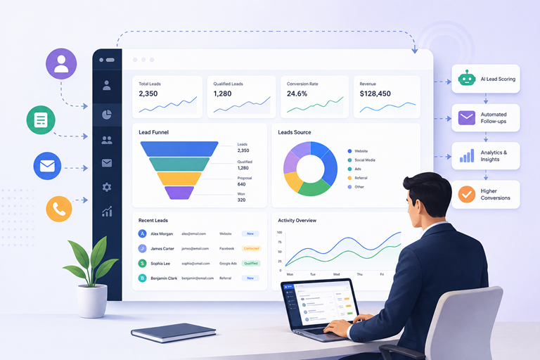 BZPulse – Next-Gen AI CRM for Efficient Lead Capture and Conversion